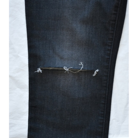 HUDSON WOMEN NWT NATALIE MID RISE SUPER SKINNY ANKLE CORA JEANS. SIZE 28 - Picture 11 of 14